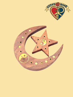 Moon Star Set Incense Burner
