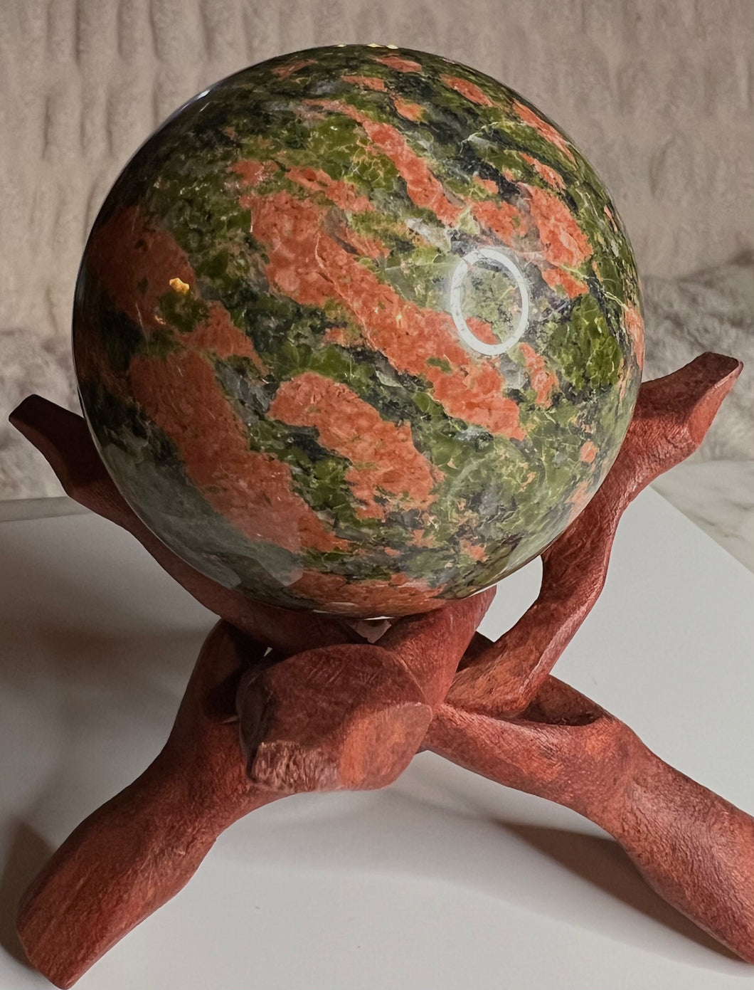 Unakite Sphere