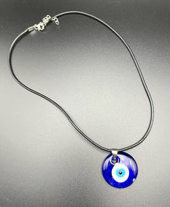 Evil Eye Resin Necklace