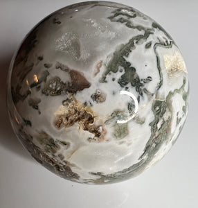 Moss Agate Sphere