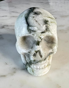 Howlite Skull