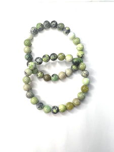 Australian Green Jasper Bracelet