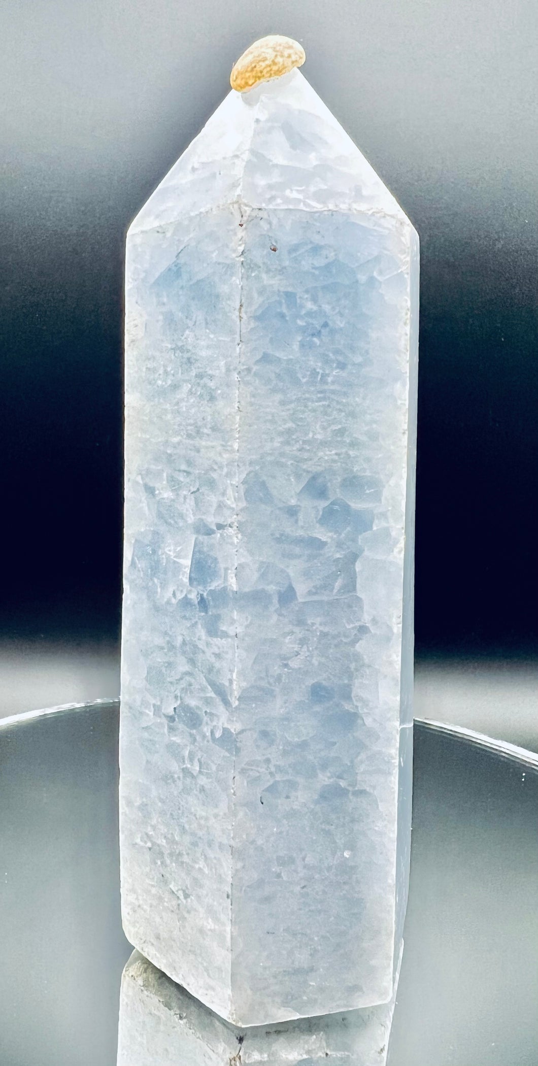 Blue Calcite Tower