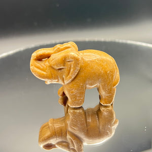 Yellow Jasper Elephant