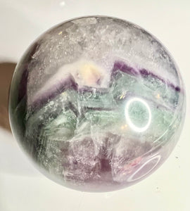 Rainbow Fluorite Sphere