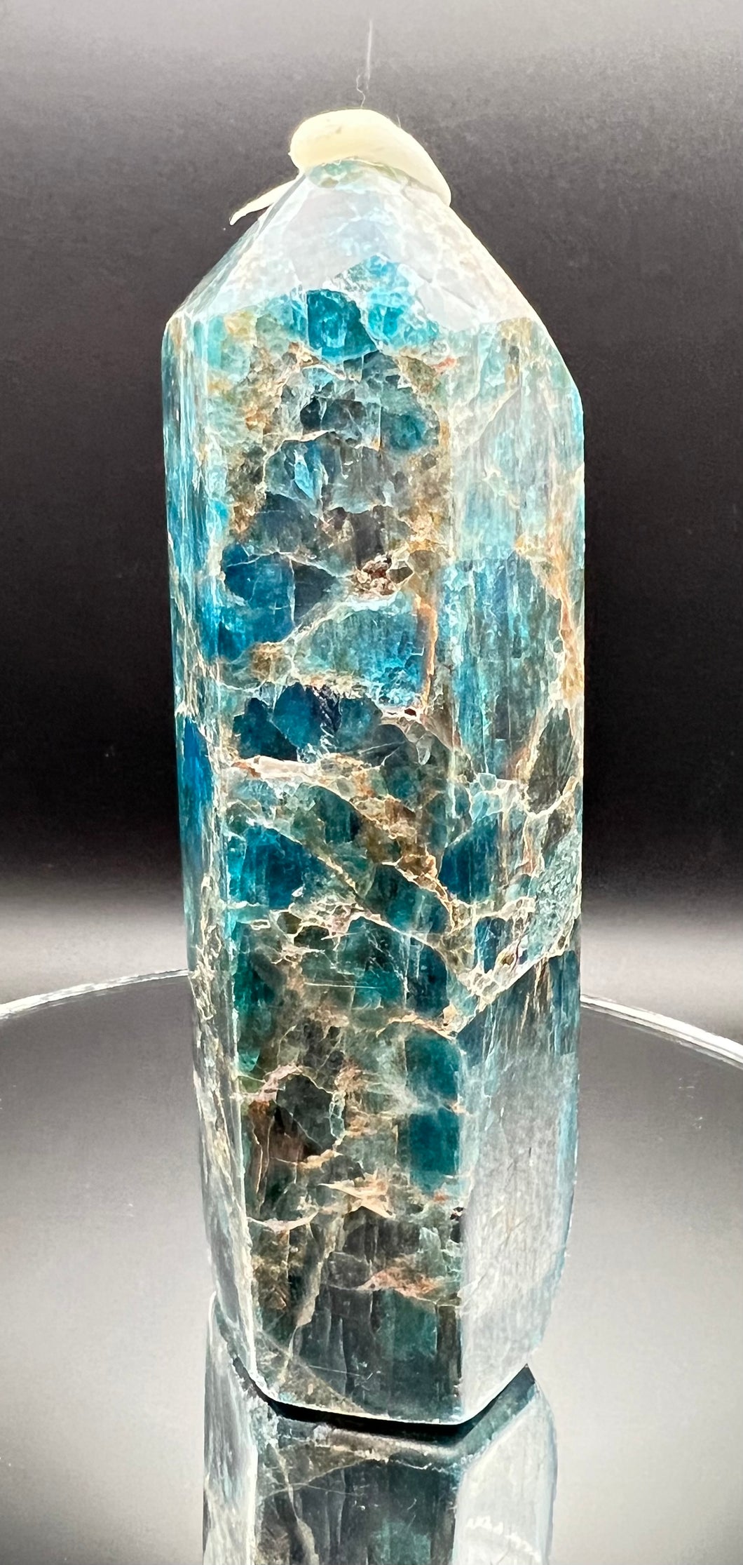 Blue Apatite Tower