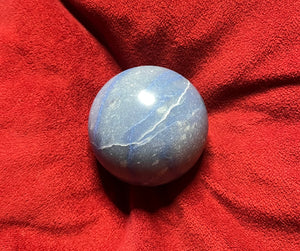 Blue Dumortierite Sphere